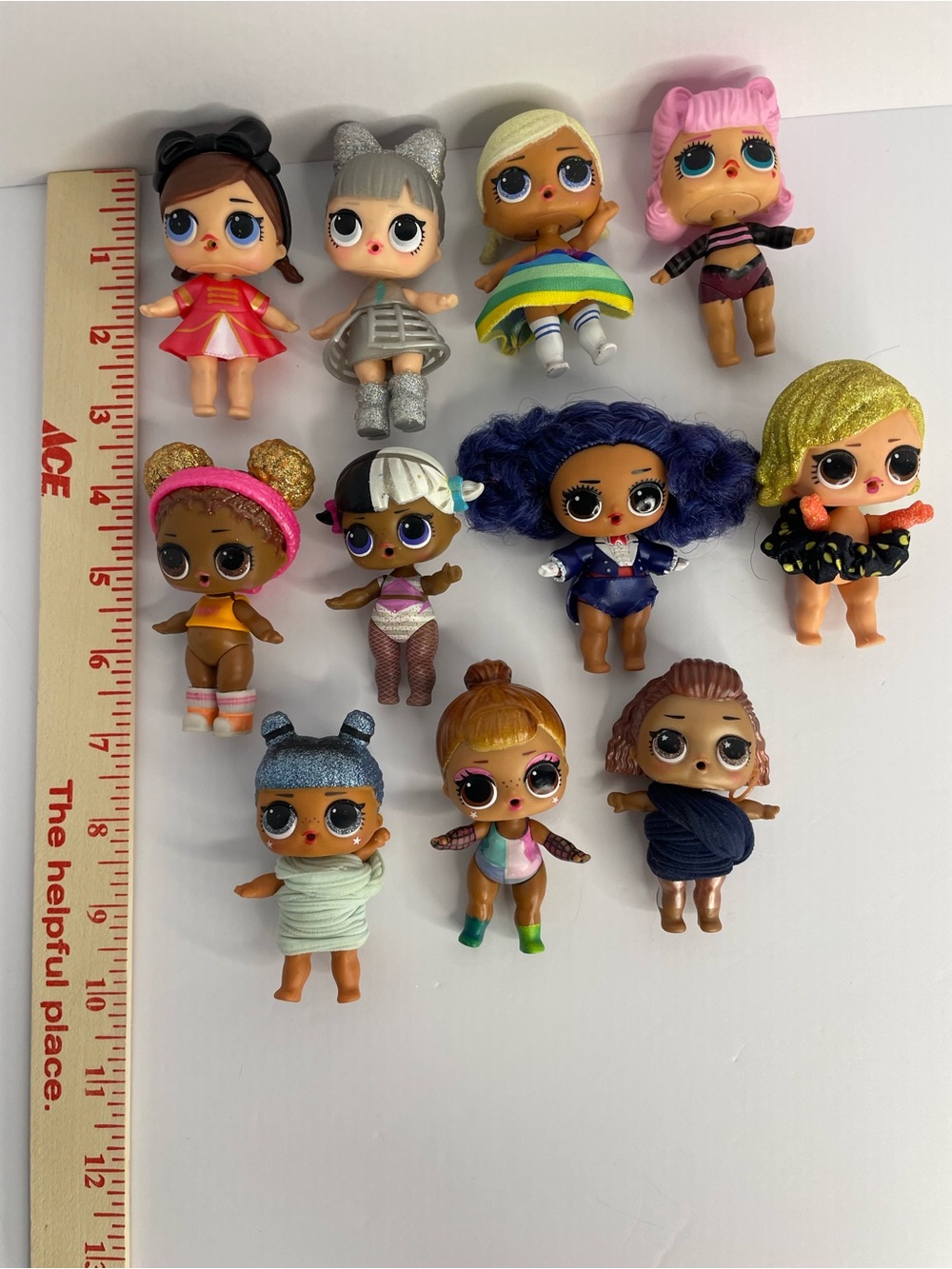LOT OF 11 LOL Surprise Dolls Bundle Big Sisters Glitter Hairgoals Majorette - Picture 8 of 8